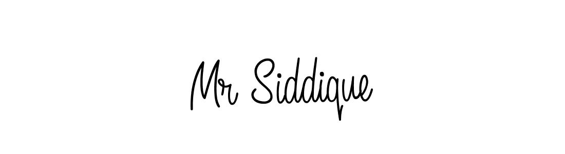 Design your own signature with our free online signature maker. With this signature software, you can create a handwritten (Angelique-Rose-font-FFP) signature for name Mr Siddique. Mr Siddique signature style 5 images and pictures png