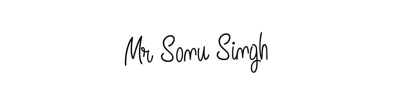 How to make Mr Sonu Singh signature? Angelique-Rose-font-FFP is a professional autograph style. Create handwritten signature for Mr Sonu Singh name. Mr Sonu Singh signature style 5 images and pictures png