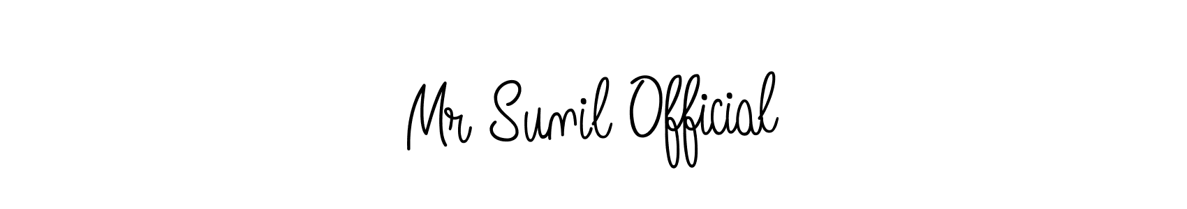 Angelique-Rose-font-FFP is a professional signature style that is perfect for those who want to add a touch of class to their signature. It is also a great choice for those who want to make their signature more unique. Get Mr Sunil Official name to fancy signature for free. Mr Sunil Official signature style 5 images and pictures png