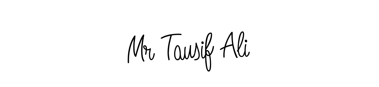 How to make Mr Tausif Ali signature? Angelique-Rose-font-FFP is a professional autograph style. Create handwritten signature for Mr Tausif Ali name. Mr Tausif Ali signature style 5 images and pictures png