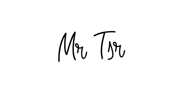 How to make Mr Tsr signature? Angelique-Rose-font-FFP is a professional autograph style. Create handwritten signature for Mr Tsr name. Mr Tsr signature style 5 images and pictures png