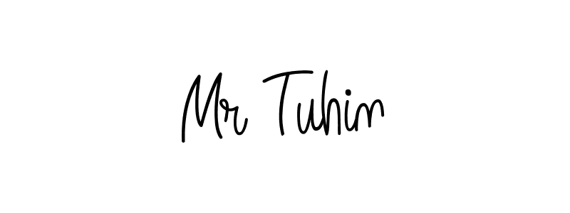 Create a beautiful signature design for name Mr Tuhin. With this signature (Angelique-Rose-font-FFP) fonts, you can make a handwritten signature for free. Mr Tuhin signature style 5 images and pictures png