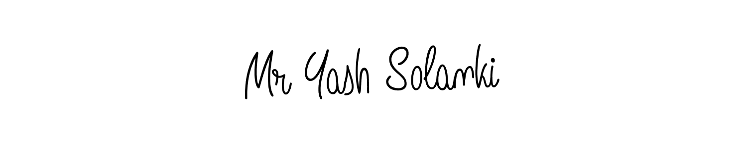 Mr Yash Solanki stylish signature style. Best Handwritten Sign (Angelique-Rose-font-FFP) for my name. Handwritten Signature Collection Ideas for my name Mr Yash Solanki. Mr Yash Solanki signature style 5 images and pictures png