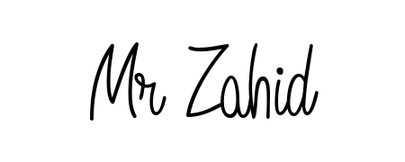 Use a signature maker to create a handwritten signature online. With this signature software, you can design (Angelique-Rose-font-FFP) your own signature for name Mr Zahid. Mr Zahid signature style 5 images and pictures png