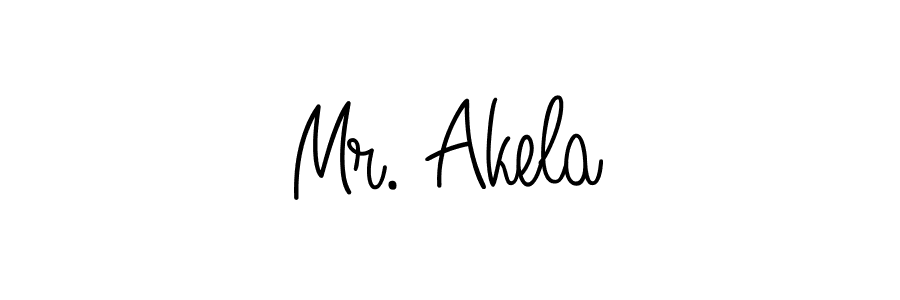 How to Draw Mr. Akela signature style? Angelique-Rose-font-FFP is a latest design signature styles for name Mr. Akela. Mr. Akela signature style 5 images and pictures png