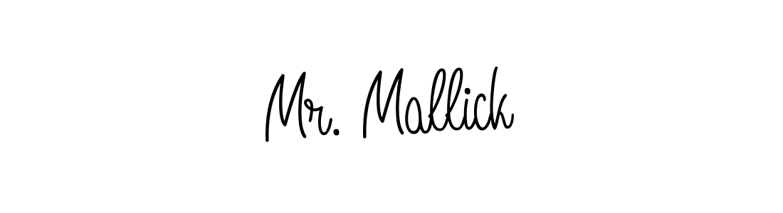 Also we have Mr. Mallick name is the best signature style. Create professional handwritten signature collection using Angelique-Rose-font-FFP autograph style. Mr. Mallick signature style 5 images and pictures png