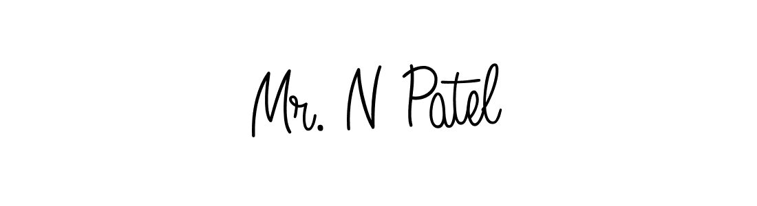 Make a short Mr. N Patel signature style. Manage your documents anywhere anytime using Angelique-Rose-font-FFP. Create and add eSignatures, submit forms, share and send files easily. Mr. N Patel signature style 5 images and pictures png