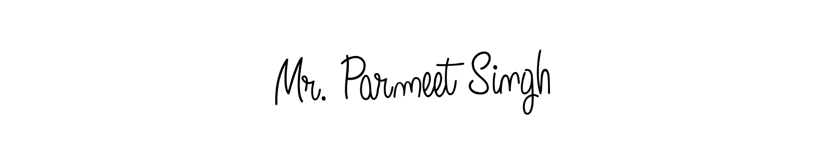 You can use this online signature creator to create a handwritten signature for the name Mr. Parmeet Singh. This is the best online autograph maker. Mr. Parmeet Singh signature style 5 images and pictures png