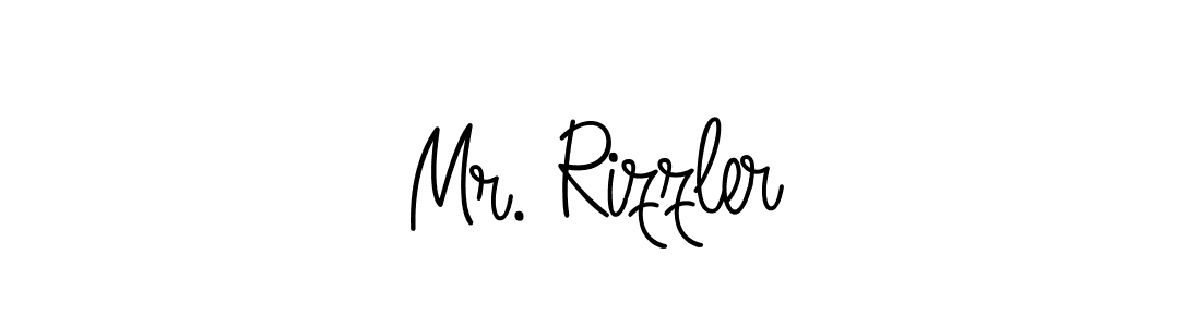 Design your own signature with our free online signature maker. With this signature software, you can create a handwritten (Angelique-Rose-font-FFP) signature for name Mr. Rizzler. Mr. Rizzler signature style 5 images and pictures png