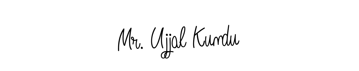 It looks lik you need a new signature style for name Mr. Ujjal Kundu. Design unique handwritten (Angelique-Rose-font-FFP) signature with our free signature maker in just a few clicks. Mr. Ujjal Kundu signature style 5 images and pictures png