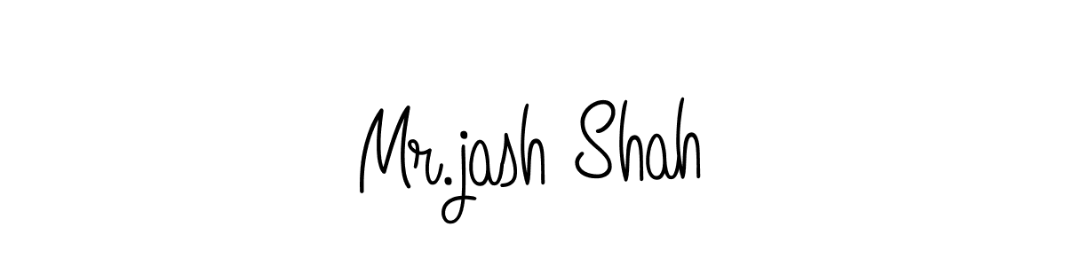 Also we have Mr.jash Shah name is the best signature style. Create professional handwritten signature collection using Angelique-Rose-font-FFP autograph style. Mr.jash Shah signature style 5 images and pictures png