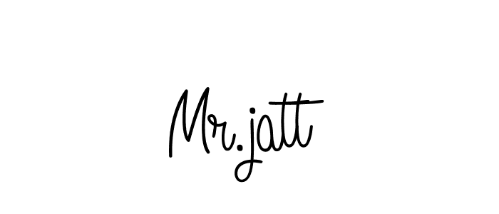 Design your own signature with our free online signature maker. With this signature software, you can create a handwritten (Angelique-Rose-font-FFP) signature for name Mr.jatt. Mr.jatt signature style 5 images and pictures png