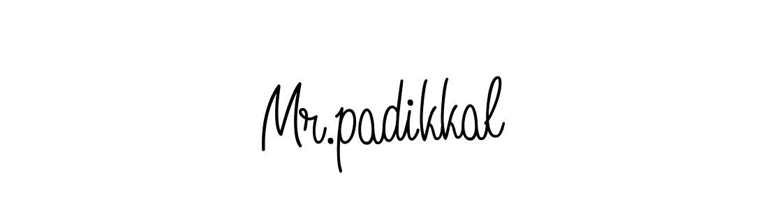 Angelique-Rose-font-FFP is a professional signature style that is perfect for those who want to add a touch of class to their signature. It is also a great choice for those who want to make their signature more unique. Get Mr.padikkal name to fancy signature for free. Mr.padikkal signature style 5 images and pictures png