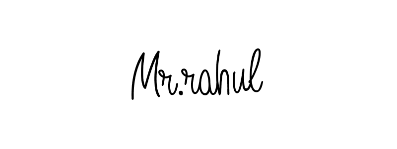 Create a beautiful signature design for name Mr.rahul. With this signature (Angelique-Rose-font-FFP) fonts, you can make a handwritten signature for free. Mr.rahul signature style 5 images and pictures png