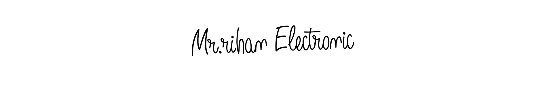 Similarly Angelique-Rose-font-FFP is the best handwritten signature design. Signature creator online .You can use it as an online autograph creator for name Mr.rihan Electronic. Mr.rihan Electronic signature style 5 images and pictures png
