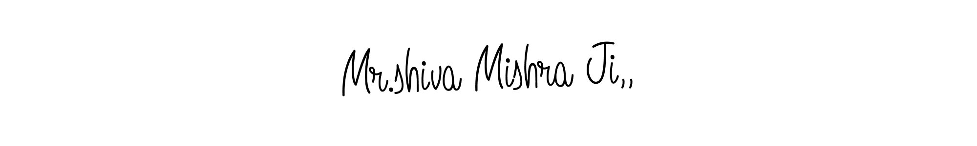 You should practise on your own different ways (Angelique-Rose-font-FFP) to write your name (Mr.shiva Mishra Ji,,) in signature. don't let someone else do it for you. Mr.shiva Mishra Ji,, signature style 5 images and pictures png