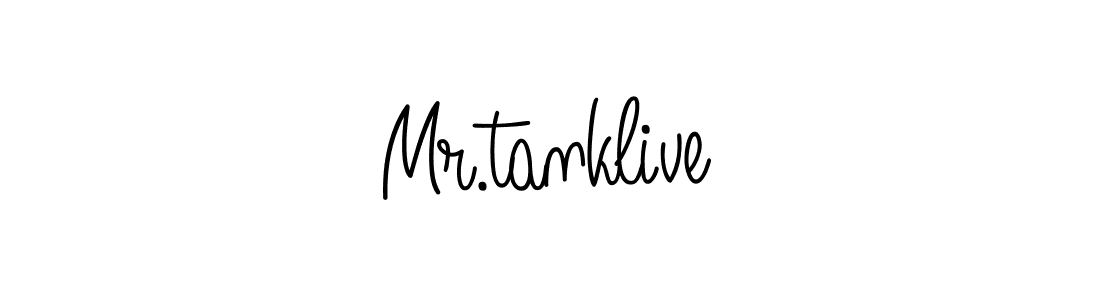 Also we have Mr.tanklive name is the best signature style. Create professional handwritten signature collection using Angelique-Rose-font-FFP autograph style. Mr.tanklive signature style 5 images and pictures png