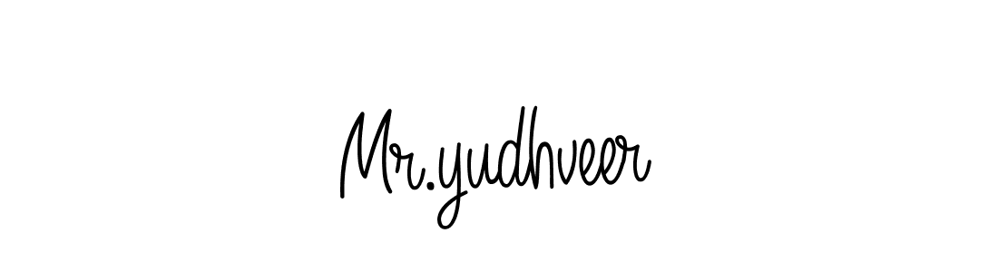 How to make Mr.yudhveer signature? Angelique-Rose-font-FFP is a professional autograph style. Create handwritten signature for Mr.yudhveer name. Mr.yudhveer signature style 5 images and pictures png