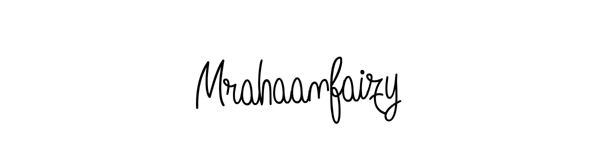 You can use this online signature creator to create a handwritten signature for the name Mrahaanfaizy. This is the best online autograph maker. Mrahaanfaizy signature style 5 images and pictures png