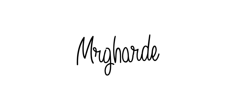 Also we have Mrgharde name is the best signature style. Create professional handwritten signature collection using Angelique-Rose-font-FFP autograph style. Mrgharde signature style 5 images and pictures png
