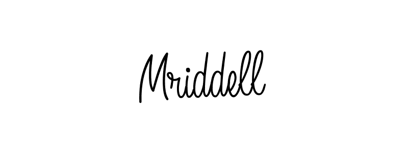 Design your own signature with our free online signature maker. With this signature software, you can create a handwritten (Angelique-Rose-font-FFP) signature for name Mriddell. Mriddell signature style 5 images and pictures png