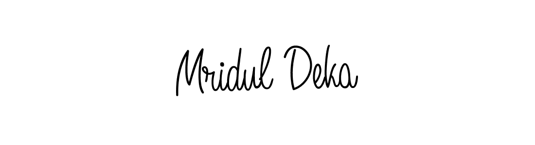 It looks lik you need a new signature style for name Mridul Deka. Design unique handwritten (Angelique-Rose-font-FFP) signature with our free signature maker in just a few clicks. Mridul Deka signature style 5 images and pictures png