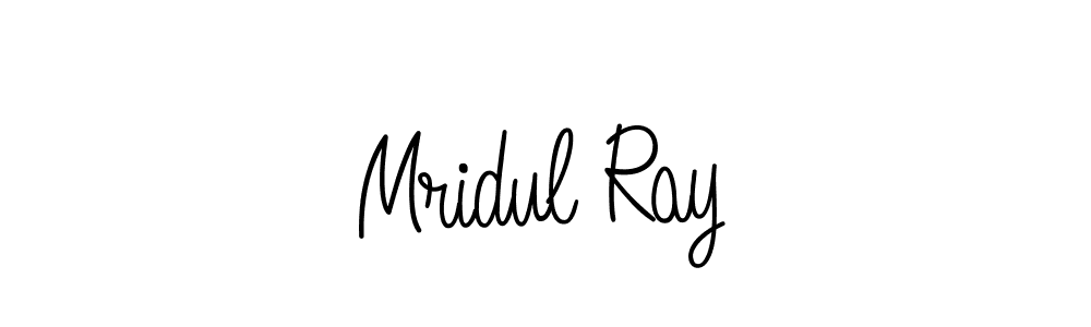 You should practise on your own different ways (Angelique-Rose-font-FFP) to write your name (Mridul Ray) in signature. don't let someone else do it for you. Mridul Ray signature style 5 images and pictures png