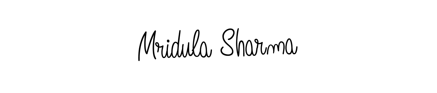 Also we have Mridula Sharma name is the best signature style. Create professional handwritten signature collection using Angelique-Rose-font-FFP autograph style. Mridula Sharma signature style 5 images and pictures png