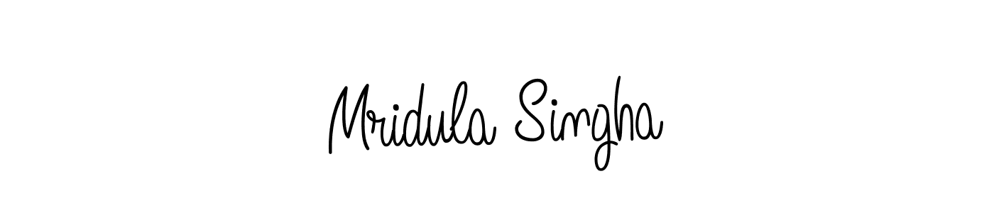 Also we have Mridula Singha name is the best signature style. Create professional handwritten signature collection using Angelique-Rose-font-FFP autograph style. Mridula Singha signature style 5 images and pictures png