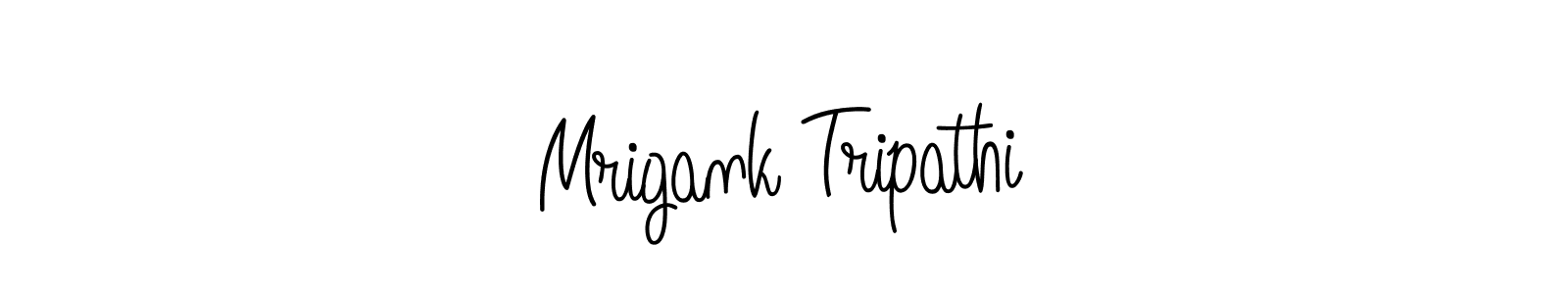 Mrigank Tripathi stylish signature style. Best Handwritten Sign (Angelique-Rose-font-FFP) for my name. Handwritten Signature Collection Ideas for my name Mrigank Tripathi. Mrigank Tripathi signature style 5 images and pictures png