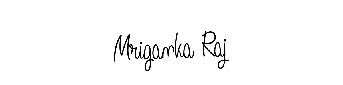 Create a beautiful signature design for name Mriganka Raj. With this signature (Angelique-Rose-font-FFP) fonts, you can make a handwritten signature for free. Mriganka Raj signature style 5 images and pictures png