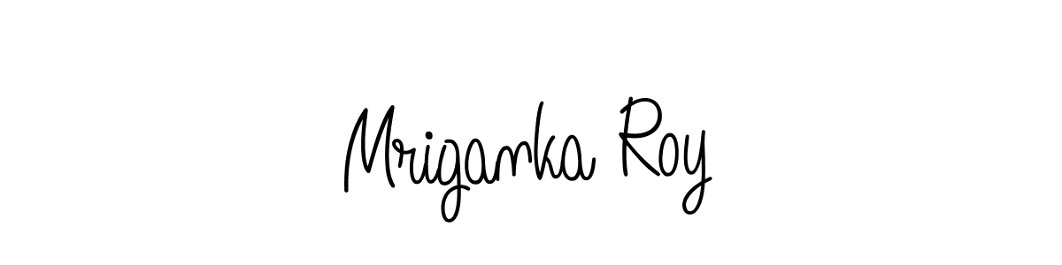 Also we have Mriganka Roy name is the best signature style. Create professional handwritten signature collection using Angelique-Rose-font-FFP autograph style. Mriganka Roy signature style 5 images and pictures png