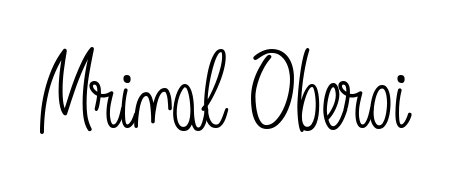 You should practise on your own different ways (Angelique-Rose-font-FFP) to write your name (Mrinal Oberoi) in signature. Don't let someone else do it for you. Mrinal Oberoi signature style 5 images and pictures png