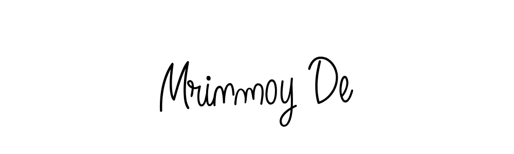 How to make Mrinmoy De signature? Angelique-Rose-font-FFP is a professional autograph style. Create handwritten signature for Mrinmoy De name. Mrinmoy De signature style 5 images and pictures png