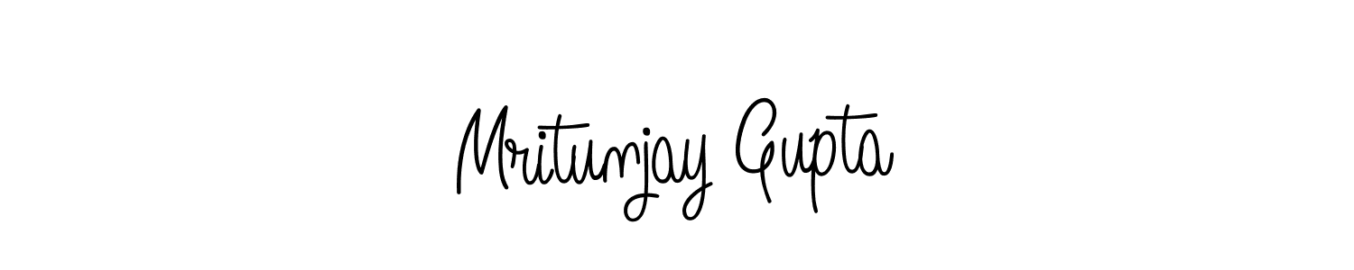 Make a short Mritunjay Gupta signature style. Manage your documents anywhere anytime using Angelique-Rose-font-FFP. Create and add eSignatures, submit forms, share and send files easily. Mritunjay Gupta signature style 5 images and pictures png