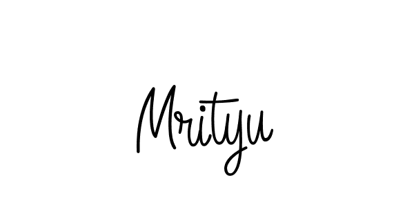 Also we have Mrityu name is the best signature style. Create professional handwritten signature collection using Angelique-Rose-font-FFP autograph style. Mrityu signature style 5 images and pictures png