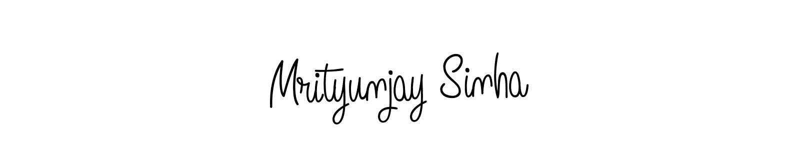 Also we have Mrityunjay Sinha name is the best signature style. Create professional handwritten signature collection using Angelique-Rose-font-FFP autograph style. Mrityunjay Sinha signature style 5 images and pictures png