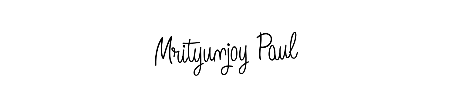 Also we have Mrityunjoy Paul name is the best signature style. Create professional handwritten signature collection using Angelique-Rose-font-FFP autograph style. Mrityunjoy Paul signature style 5 images and pictures png