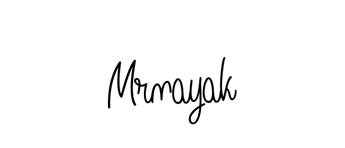 Mrnayak stylish signature style. Best Handwritten Sign (Angelique-Rose-font-FFP) for my name. Handwritten Signature Collection Ideas for my name Mrnayak. Mrnayak signature style 5 images and pictures png