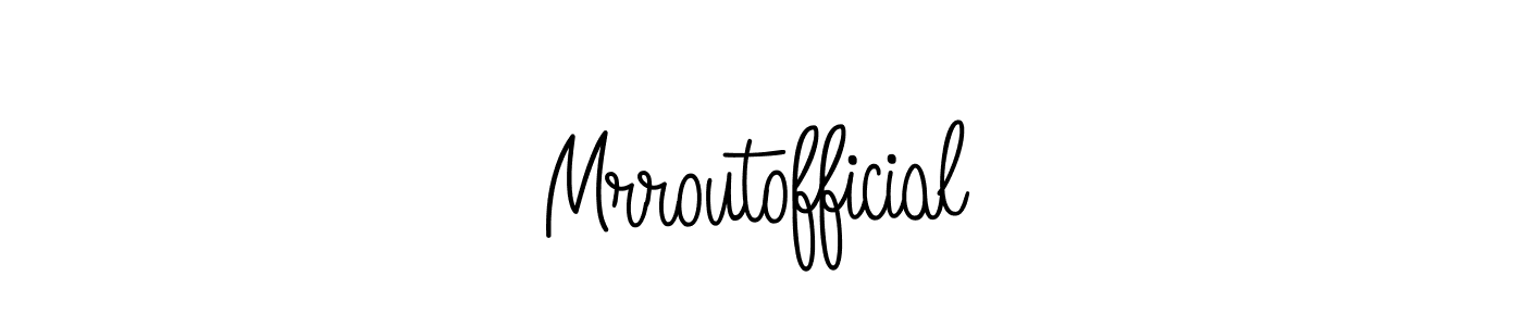 Also You can easily find your signature by using the search form. We will create Mrroutofficial name handwritten signature images for you free of cost using Angelique-Rose-font-FFP sign style. Mrroutofficial signature style 5 images and pictures png