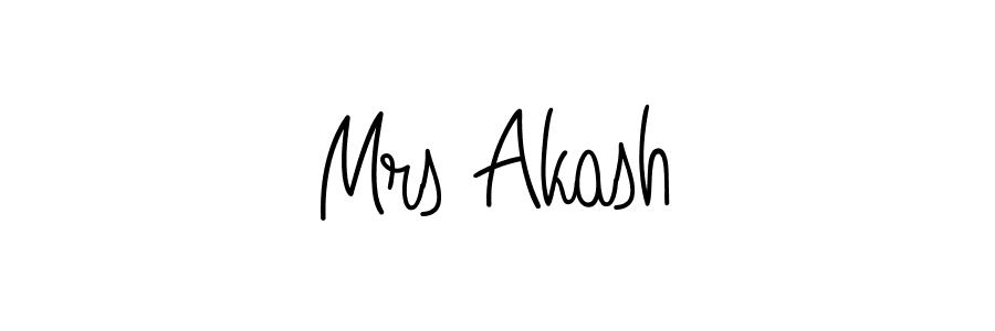 Here are the top 10 professional signature styles for the name Mrs Akash. These are the best autograph styles you can use for your name. Mrs Akash signature style 5 images and pictures png