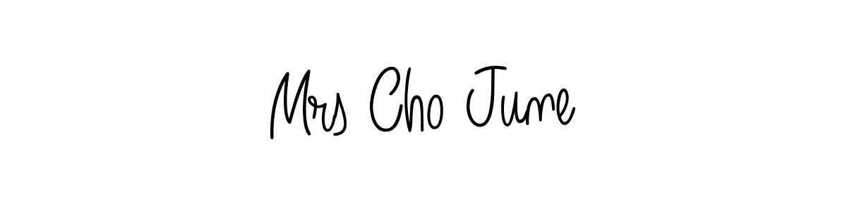 You can use this online signature creator to create a handwritten signature for the name Mrs Cho June. This is the best online autograph maker. Mrs Cho June signature style 5 images and pictures png