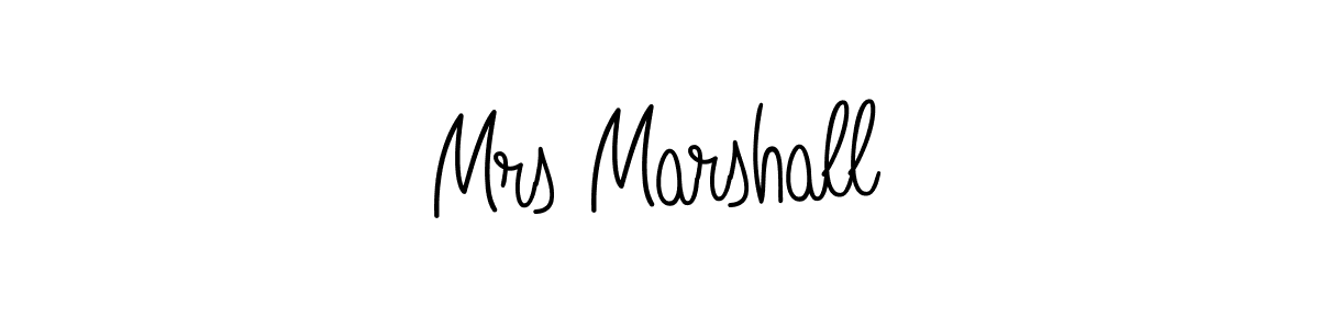 Design your own signature with our free online signature maker. With this signature software, you can create a handwritten (Angelique-Rose-font-FFP) signature for name Mrs Marshall. Mrs Marshall signature style 5 images and pictures png