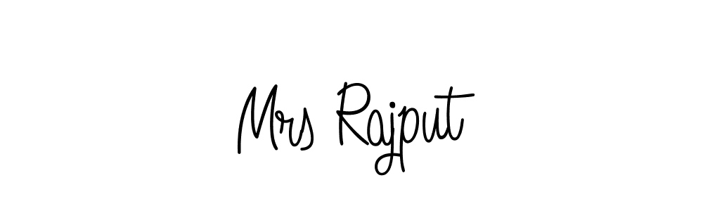Make a beautiful signature design for name Mrs Rajput. Use this online signature maker to create a handwritten signature for free. Mrs Rajput signature style 5 images and pictures png