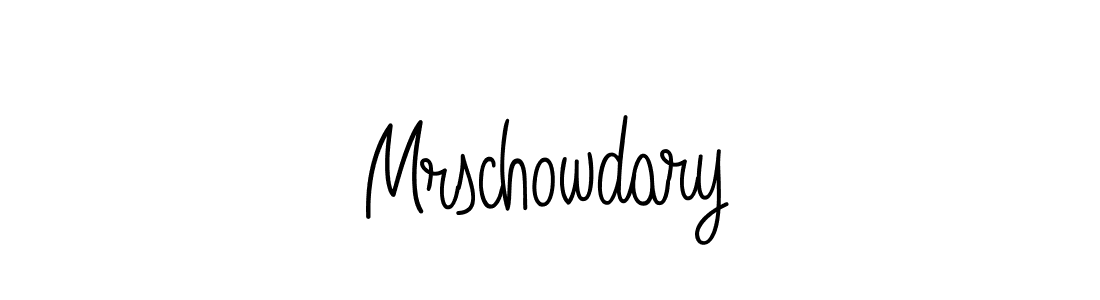 Make a beautiful signature design for name Mrschowdary. Use this online signature maker to create a handwritten signature for free. Mrschowdary signature style 5 images and pictures png