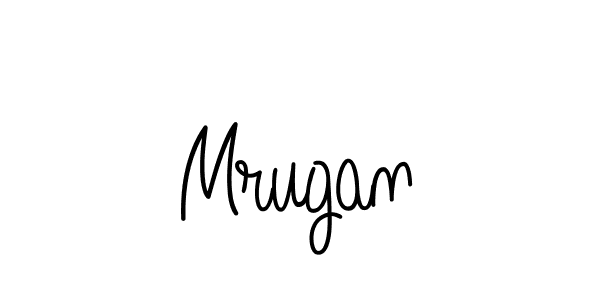 Angelique-Rose-font-FFP is a professional signature style that is perfect for those who want to add a touch of class to their signature. It is also a great choice for those who want to make their signature more unique. Get Mrugan name to fancy signature for free. Mrugan signature style 5 images and pictures png