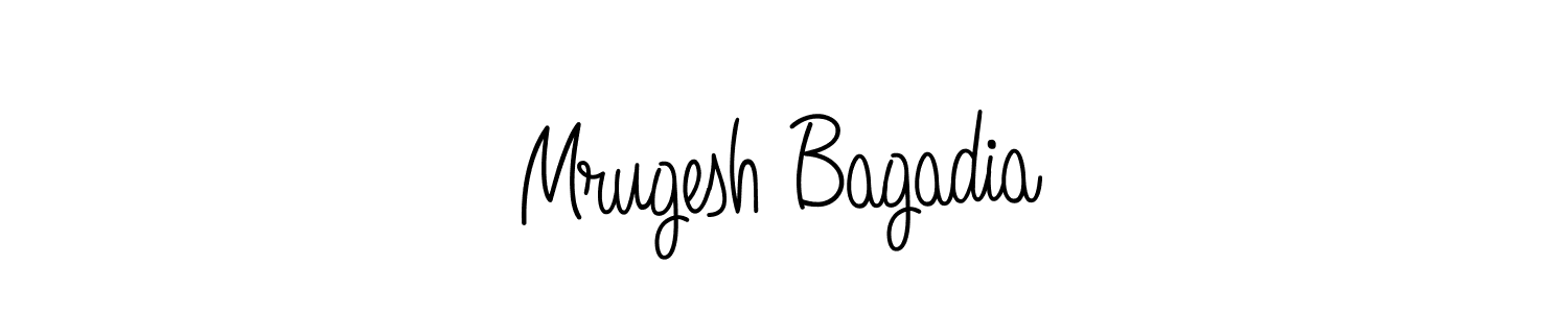 Similarly Angelique-Rose-font-FFP is the best handwritten signature design. Signature creator online .You can use it as an online autograph creator for name Mrugesh Bagadia. Mrugesh Bagadia signature style 5 images and pictures png