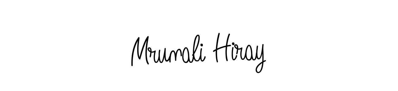Angelique-Rose-font-FFP is a professional signature style that is perfect for those who want to add a touch of class to their signature. It is also a great choice for those who want to make their signature more unique. Get Mrunali Hiray name to fancy signature for free. Mrunali Hiray signature style 5 images and pictures png