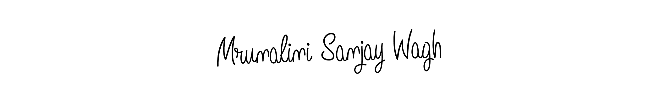 Make a beautiful signature design for name Mrunalini Sanjay Wagh. Use this online signature maker to create a handwritten signature for free. Mrunalini Sanjay Wagh signature style 5 images and pictures png