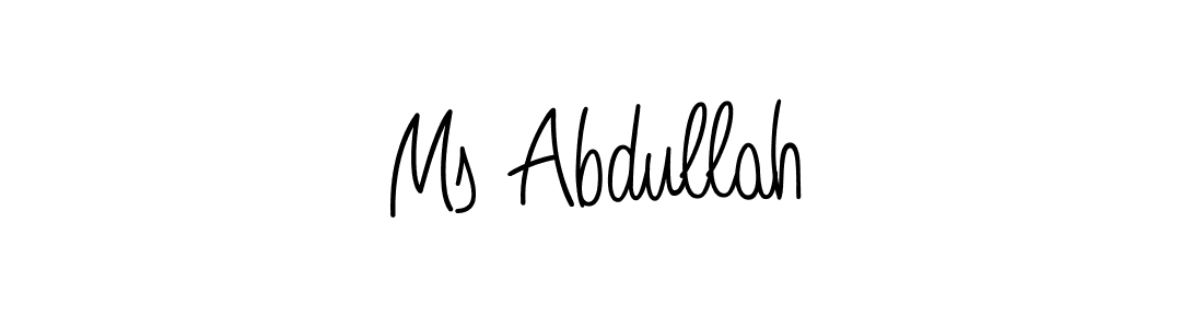 Angelique-Rose-font-FFP is a professional signature style that is perfect for those who want to add a touch of class to their signature. It is also a great choice for those who want to make their signature more unique. Get Ms Abdullah name to fancy signature for free. Ms Abdullah signature style 5 images and pictures png